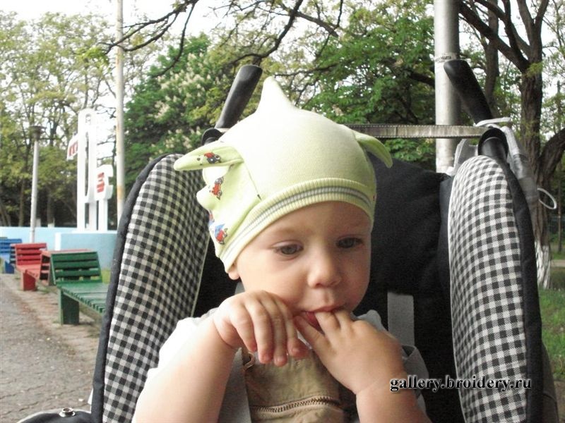 Трикотажная шапка. Шитье