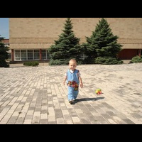 Детский костюм. Машинная вышивка