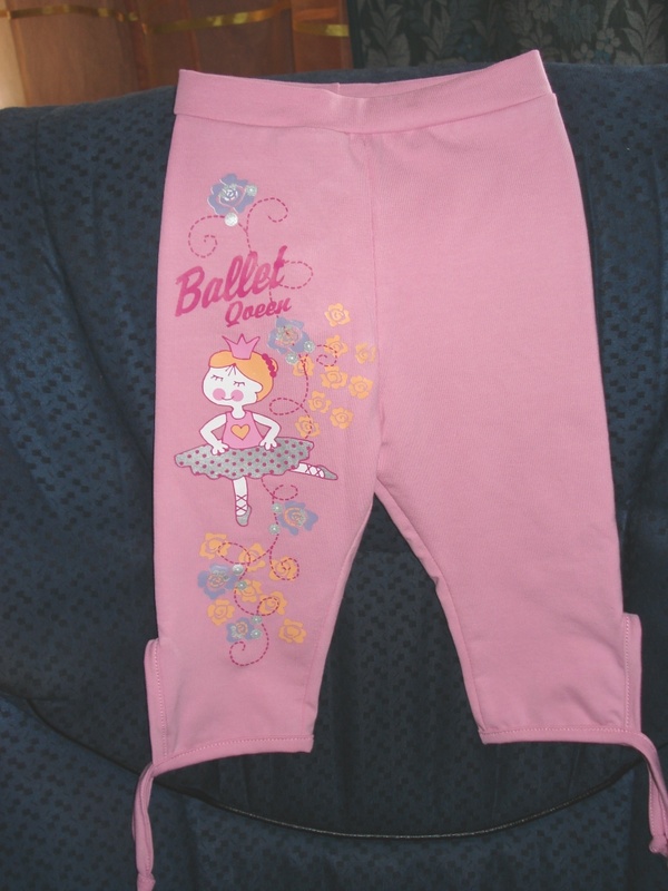 Трикотажные лосины на оверлоке. Шитье