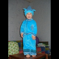 Машинная вышивка. Трикотажный костюм