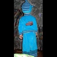 Машинная вышивка. Трикотажный костюм