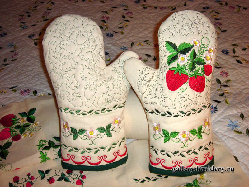 Варежки-прихватки