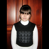 Ажурный жилетик