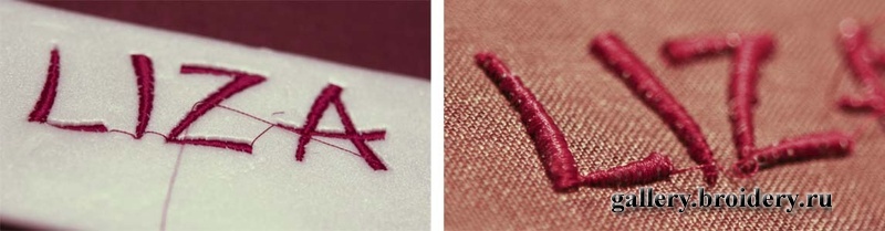 Машинная вышивка. Puffy