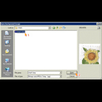 Embird. Создание дизайна крестом 2