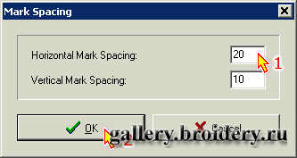 Embird. Создание дизайна крестом 5
