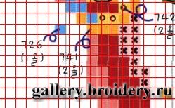 Embird. Создание дизайна крестом 003