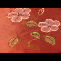 Аппликация Цветок