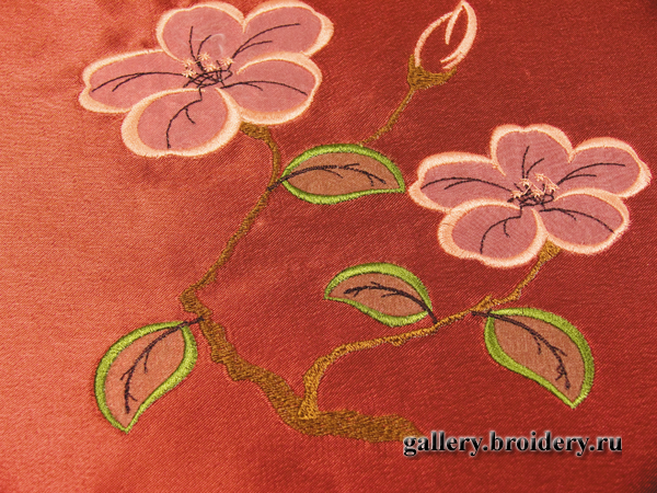 Аппликация Цветок