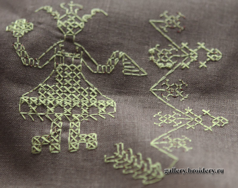 Машинная вышивка