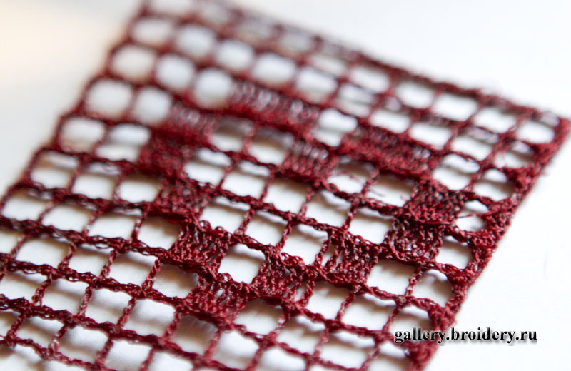 Филейная вышивка