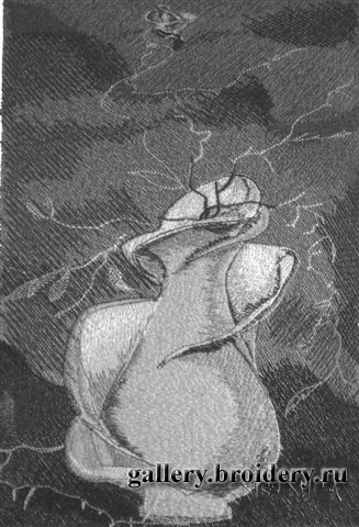 Сергей Пышненко Инопланетянин в черно- белом варианте