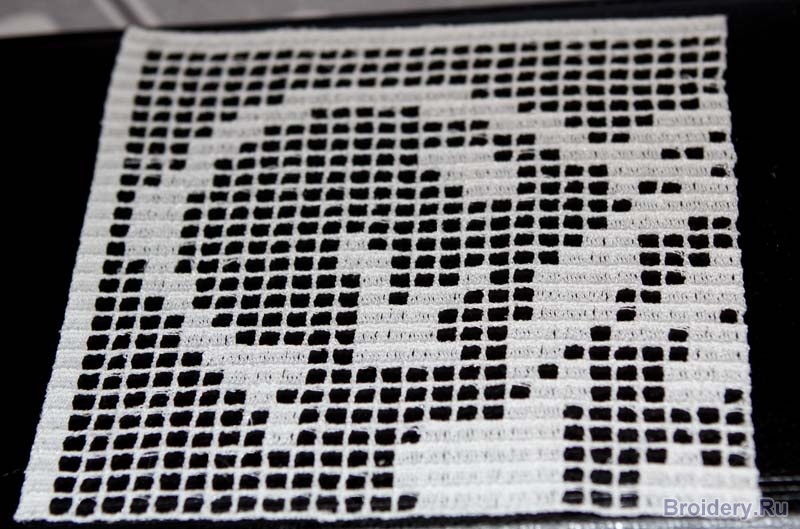Филейная вышивка