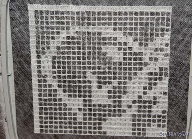 Филейная вышивка