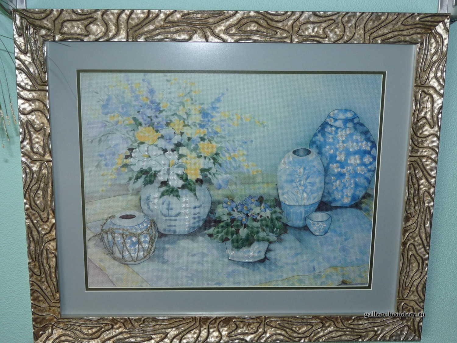 Голубые дельфиниумы (Candamar)