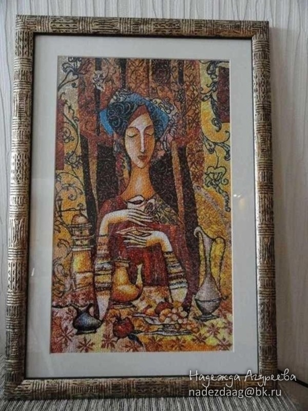 " Кофе по-восточному". С картины Г. Полоз