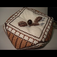 Машинная вышивка. Бискорню