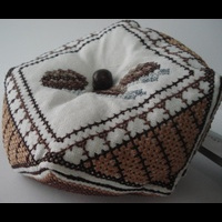 Машинная вышивка. Бискорню