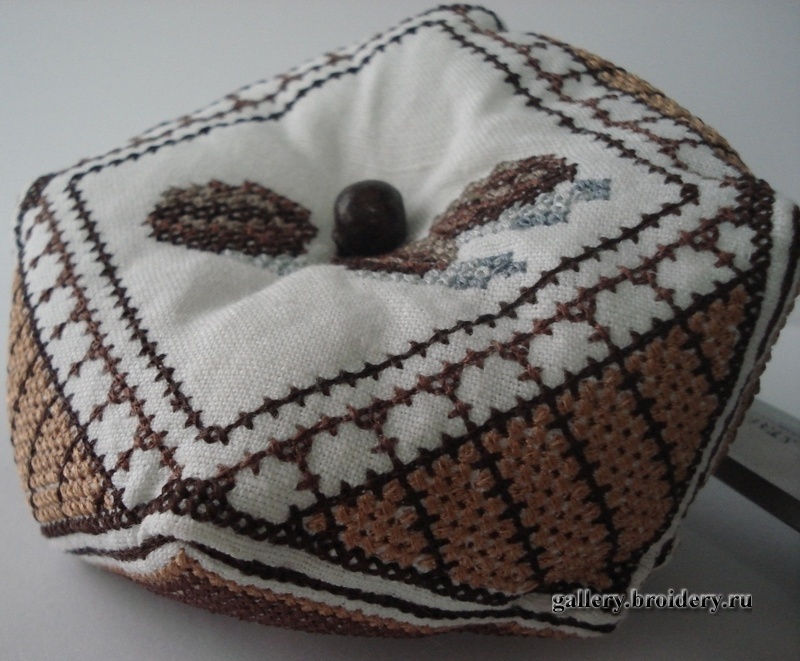 Машинная вышивка. Бискорню