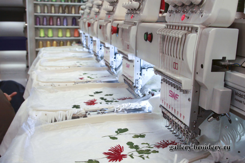 SWF. Вышивальная машина. 6 голов