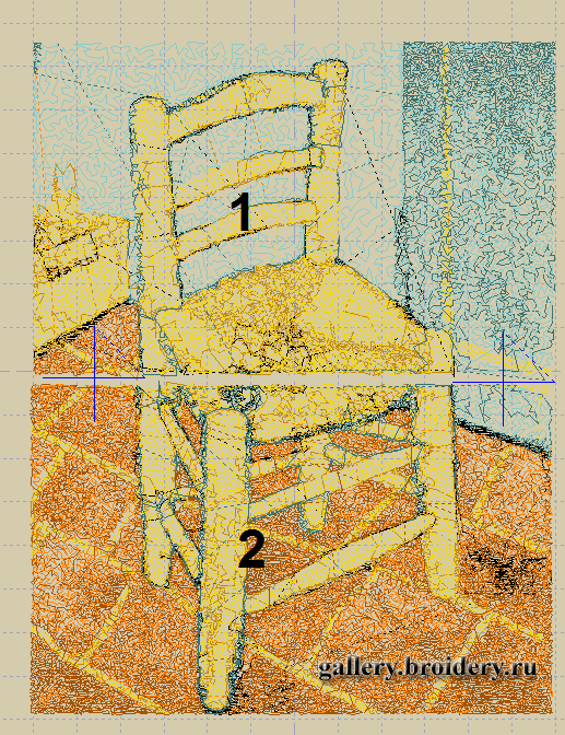 Деление дизайна в программе