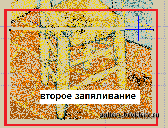 Вышивание второй части