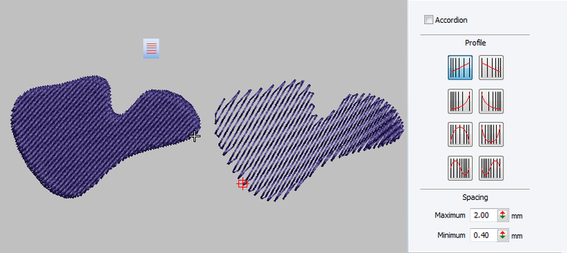 Wilcom. уроки. Градиентная заливка