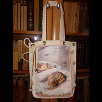 Сумка в морском стиле