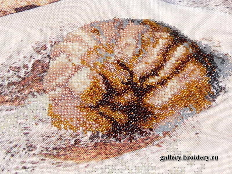 Ракушка (вышивка бисером)