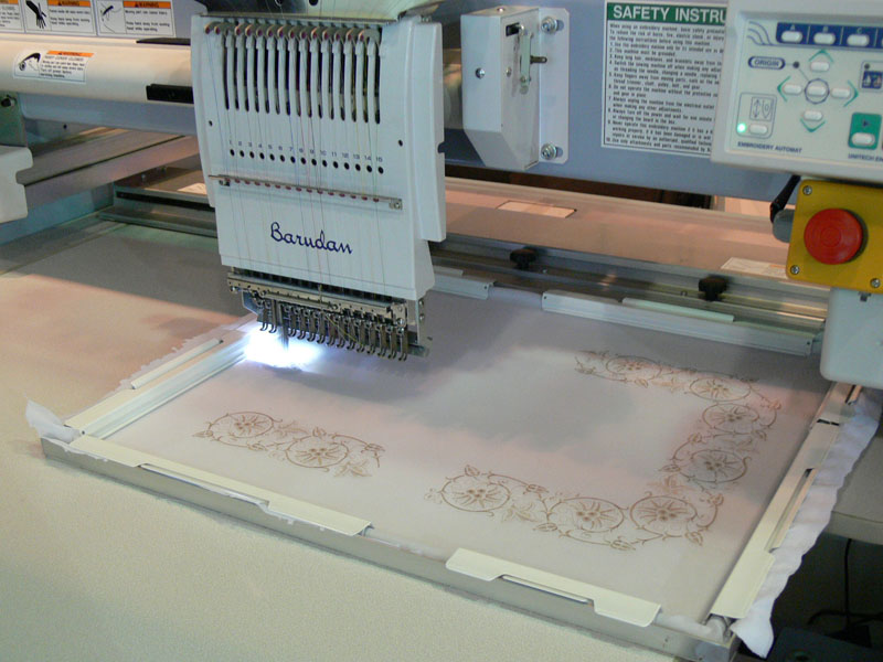 Машинная вышивка. Barudan