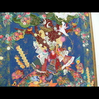 "Вечерняя песня". Девушки под деревом.