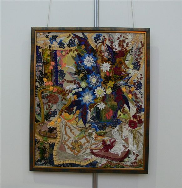 Вышитая картина. О. Пустовалова.