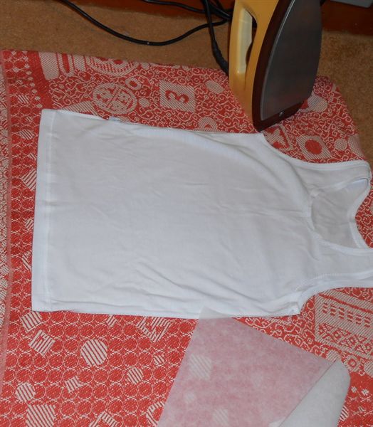 Детское белье. Приутюживаем стабилизатор.