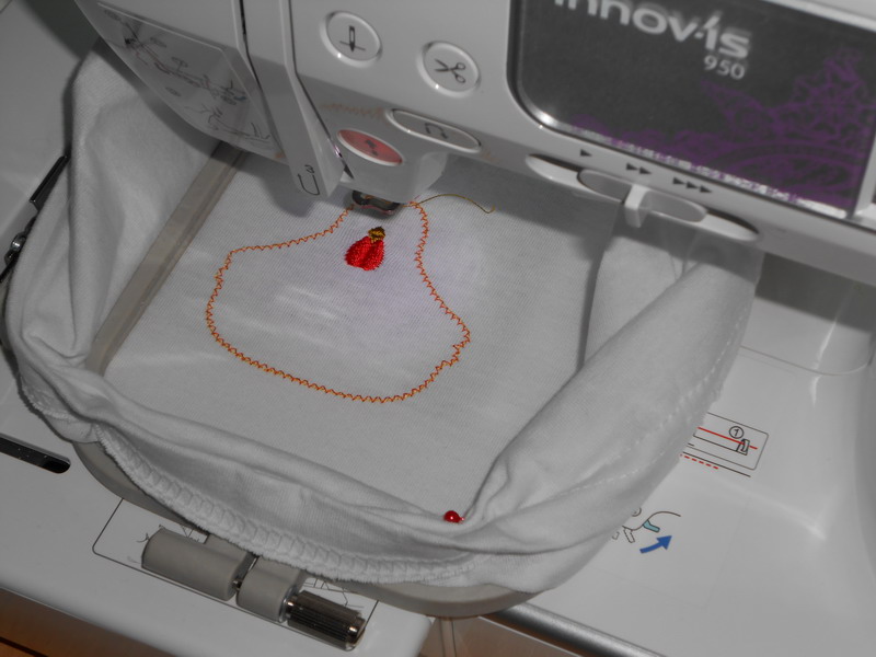 Вышито на Brother