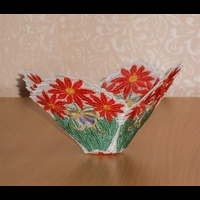 Вазочка. Кружево.