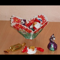 Ваза. Машинная вышивка. 