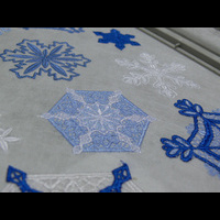 Машинная вышивка. Кружево