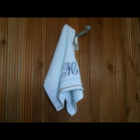 Полотенце с монограммой