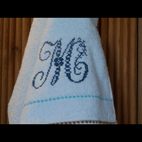 Машинная вышивка. Крест.