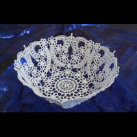 Машинная вышивка. Кружево