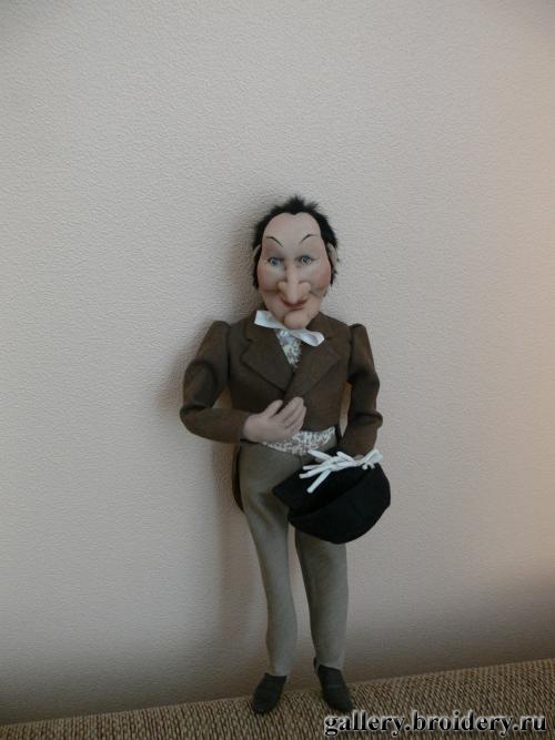 По Гоголю. Текстильная кукла. 