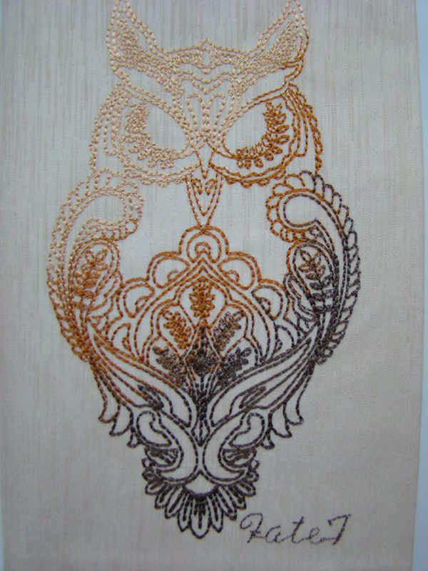 Сова на ежедневник