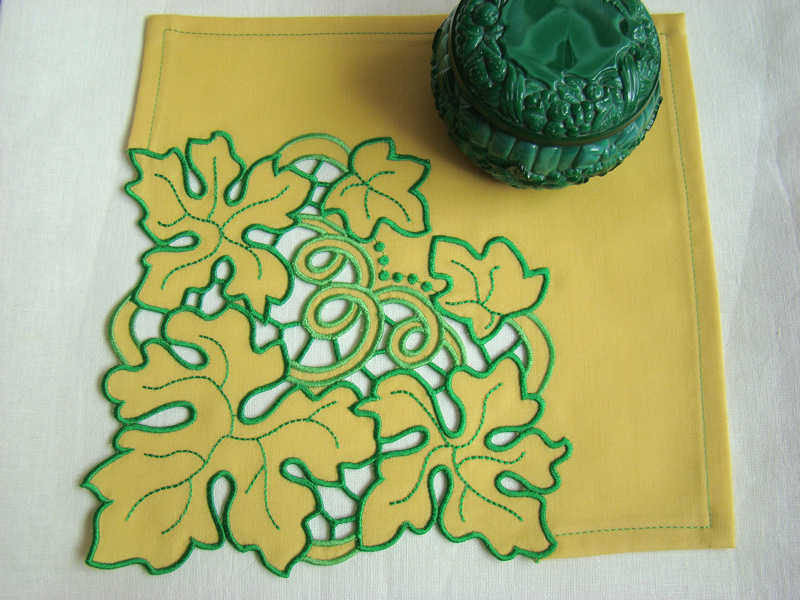 Ришелье с виноградной лозой