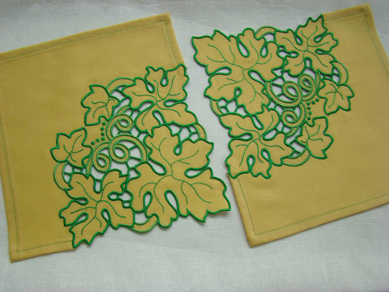 Ришелье с виноградной лозой