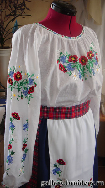 Украинский костюм Николаевского региона, женский