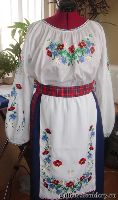 Украинский костюм Николаевского региона_1