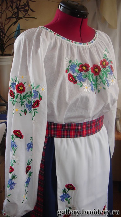 Украинский костюм Николаевского региона, женский