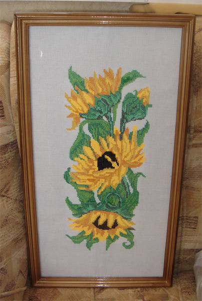 Первая картина крестиком, стыковка