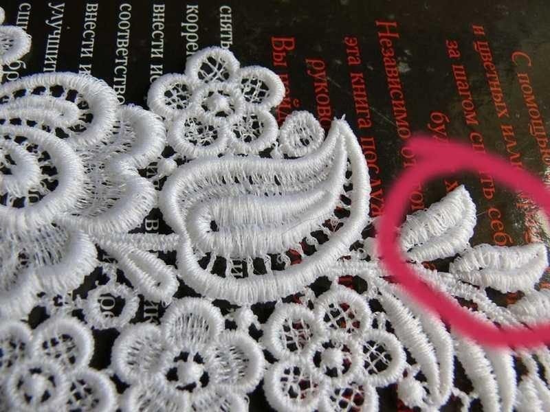 Проблемы в дизайнах машинной вышивки. Кружево. 