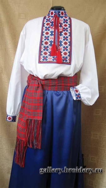 Украинский костюм Николаевского региона, мужской_